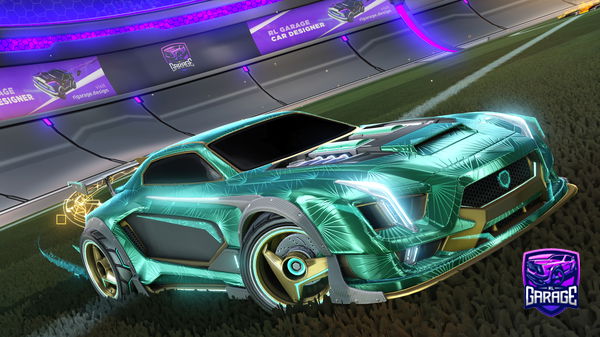 A Rocket League car design from Matima3305