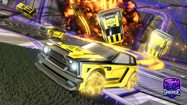 A Rocket League car design from Gamer-Bros-YT