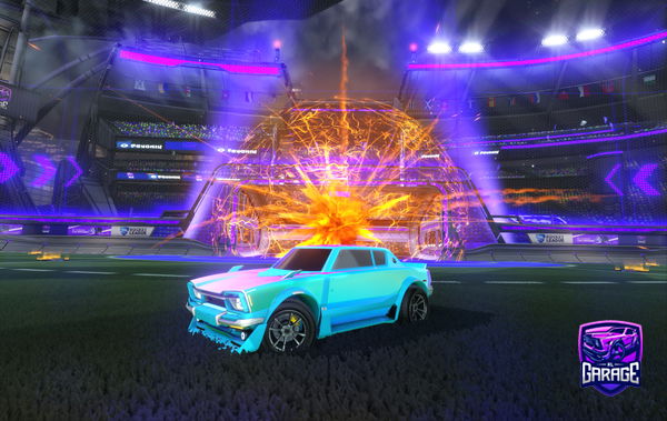 A Rocket League car design from fr00zennn