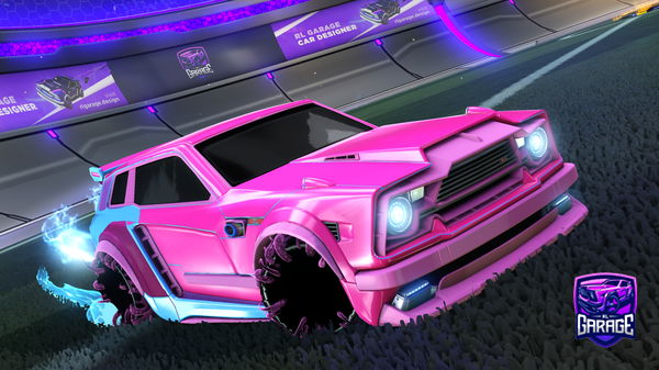 A Rocket League car design from Indiewowow9wowpw