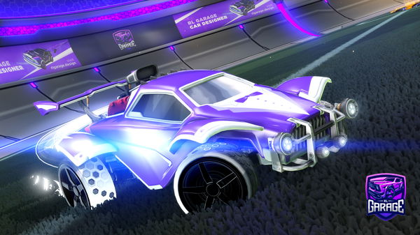 A Rocket League car design from VoidPhoenixAI