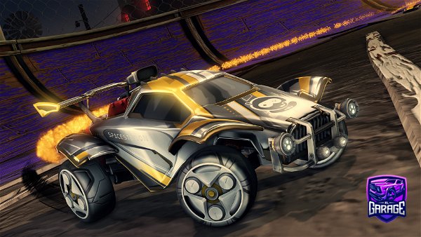 A Rocket League car design from StrikerBlackCat