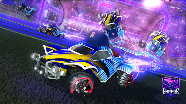 A Rocket League car design from Critical-RL