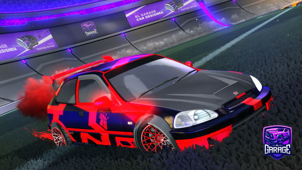 A Rocket League car design from always_12