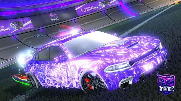 A Rocket League car design from Unoment