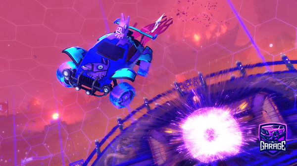 A Rocket League car design from CrispHydra83098