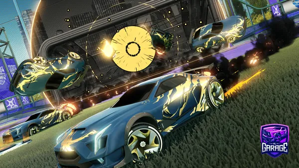 A Rocket League car design from DDriftK1ng