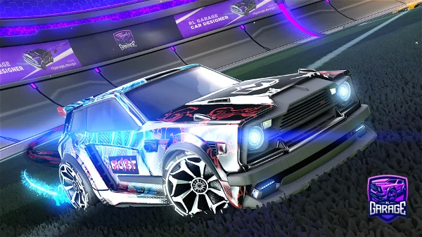 A Rocket League car design from GalaxyPhysix