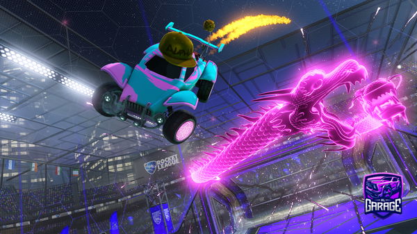 A Rocket League car design from Rubensi