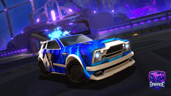 A Rocket League car design from Pada310