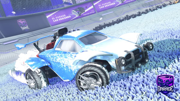 A Rocket League car design from Satek
