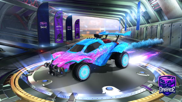 A Rocket League car design from kokoseq_