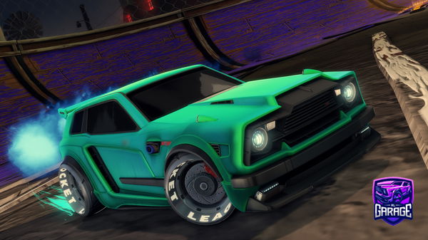 A Rocket League car design from Finn150909