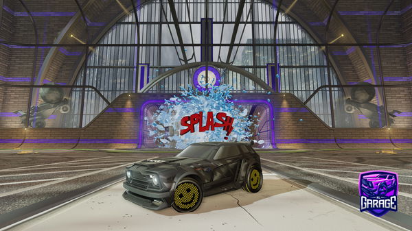 A Rocket League car design from maryyo