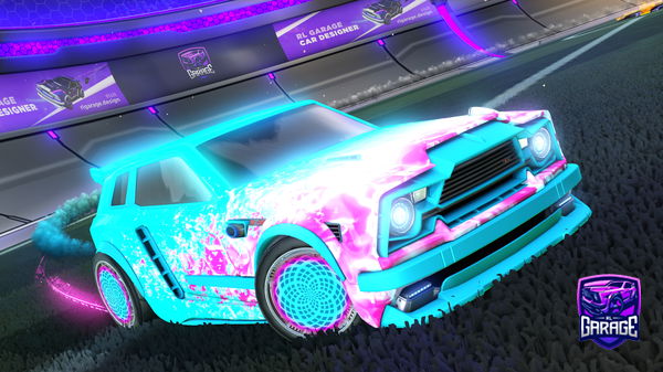 A Rocket League car design from OpgSnipez7
