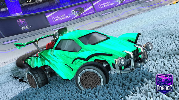 A Rocket League car design from Destroyerturtle9