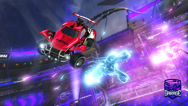 A Rocket League car design from Marcegol