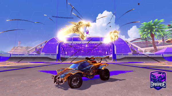 A Rocket League car design from Clixiqui