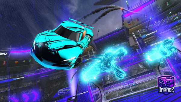 A Rocket League car design from Lanester2023