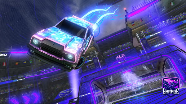 A Rocket League car design from ldi0tik