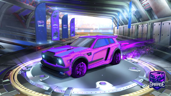 A Rocket League car design from RukaZekken