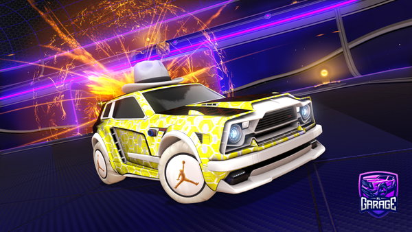 A Rocket League car design from Auustt