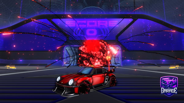 A Rocket League car design from raiders4life189