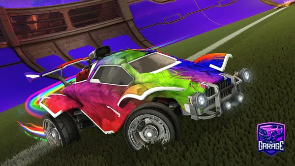 A Rocket League car design from chocogamer29