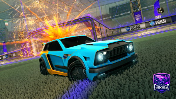 A Rocket League car design from Cjazzy13601