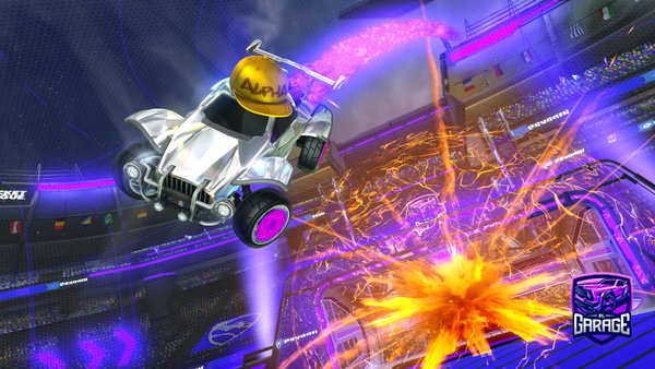 A Rocket League car design from FNGYT