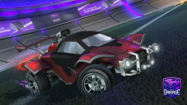 A Rocket League car design from nuclear-spar3