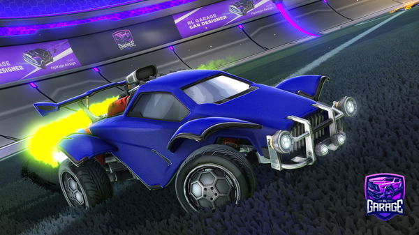 A Rocket League car design from Esna_4