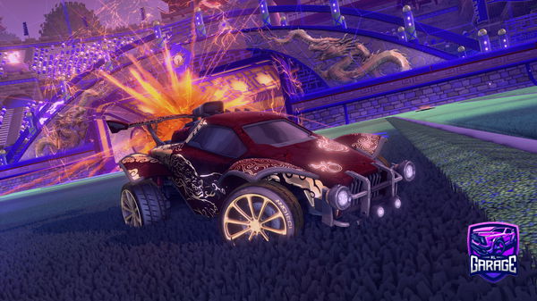 A Rocket League car design from ozzwall