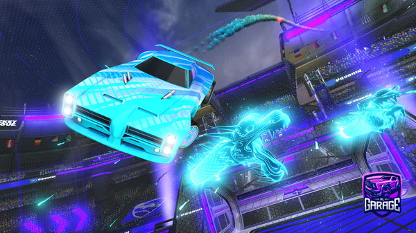 A Rocket League car design from Rummy_014