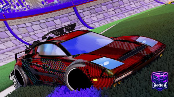 A Rocket League car design from KingVibzz