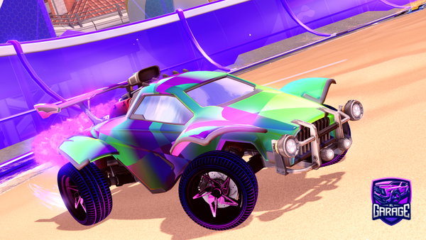 A Rocket League car design from kuchidiver