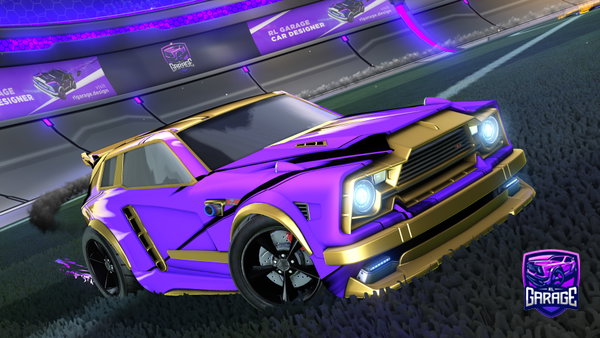 A Rocket League car design from not_tigasnoz02