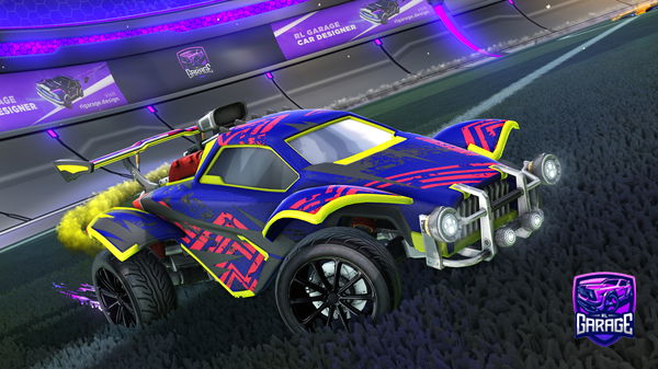 A Rocket League car design from AlmostDead