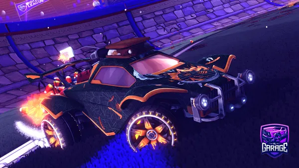 A Rocket League car design from abspielen
