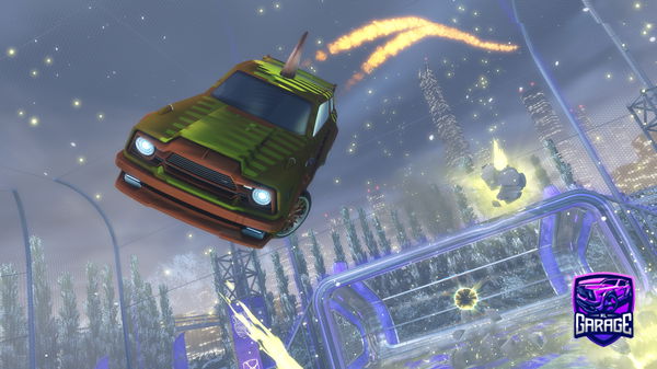 A Rocket League car design from QUIP__