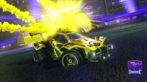 A Rocket League car design from JulGlezL