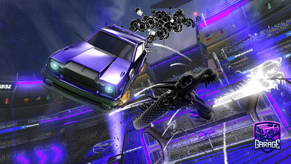 A Rocket League car design from BraaFN_