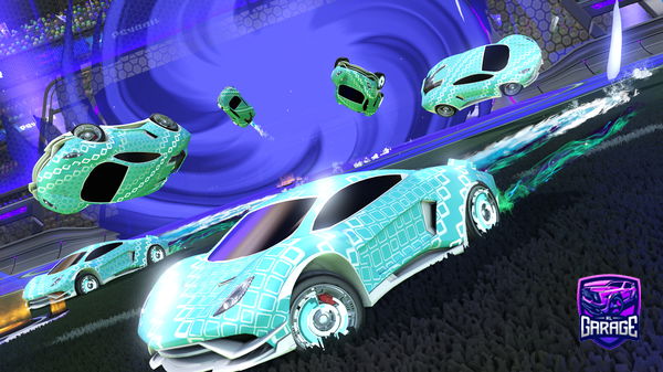 A Rocket League car design from Seaegale8