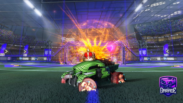 A Rocket League car design from Rakanooo-Hero