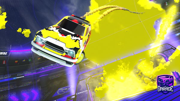 A Rocket League car design from spiderflow6730