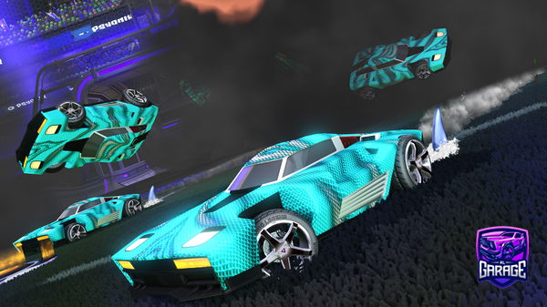 A Rocket League car design from Jooshes