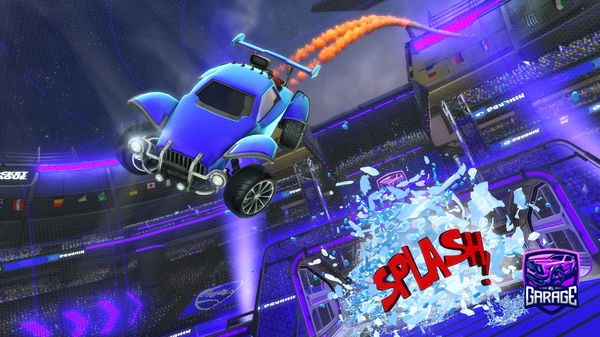 A Rocket League car design from potatoboy069