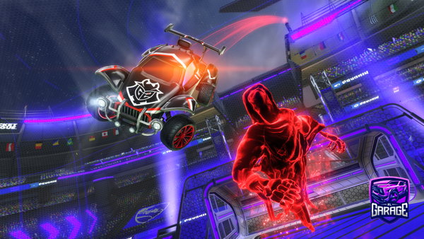 A Rocket League car design from DewenDavidDangerttv