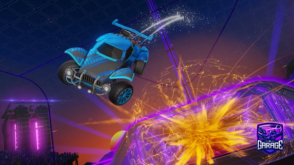 A Rocket League car design from Savvy_YTonYT
