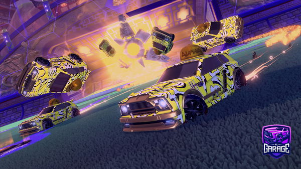 A Rocket League car design from sky_krxken